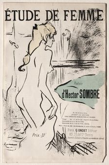 Étude de Femme, 1893. Creator: Henri de Toulouse-Lautrec (French, 1864-1901)