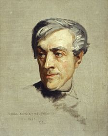 Etude faite d'après Jules Michelet, 1843. Creator: Thomas Couture
