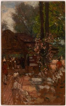 Étude pour le Cercle de l'île de Puteaux, c1907. Creator: Henri Gervex