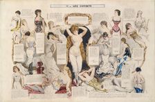Etudes sur les femmes, 1882-90. Creator: Henri de Montaut