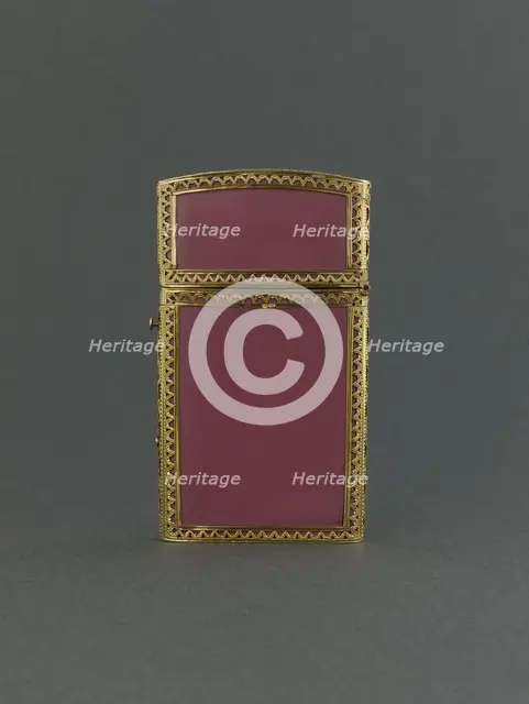 Etui à tablettes, between 1776 and 1777. Creators: Ecole Francaise, Unknown.