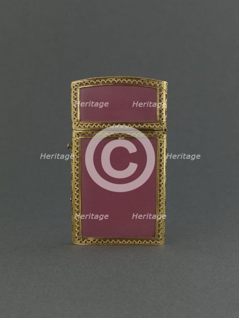 Etui à tablettes, between 1776 and 1777. Creators: Ecole Francaise, Unknown.