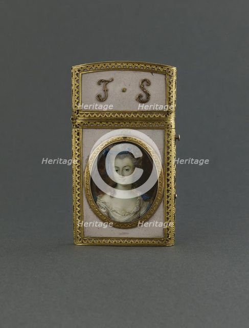 Etui à tablettes, between 1776 and 1777. Creators: Ecole Francaise, Unknown.