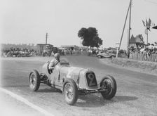 Étancelin in his Maserati at the Dieppe Grand Prix, France, 22 July 1934