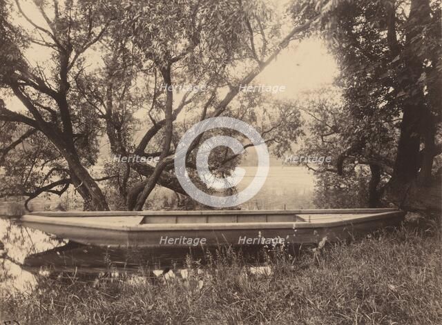 Étang de Corot, Ville-d'Avray (Corot's Pond, Ville-d'Avray), 1900-1910. Creator: Eugene Atget.