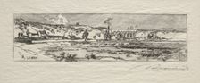 Etang dIssy les Moulineaux. Creator: Auguste Louis Lepère (French, 1849-1918)