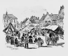 Etaples c1906. Artist: William Henry Charlton