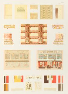État actuel et restauration de l'église de Saint-Urbain, près de Rome; partie de la...1851. Creator: Franz Kellerhoven