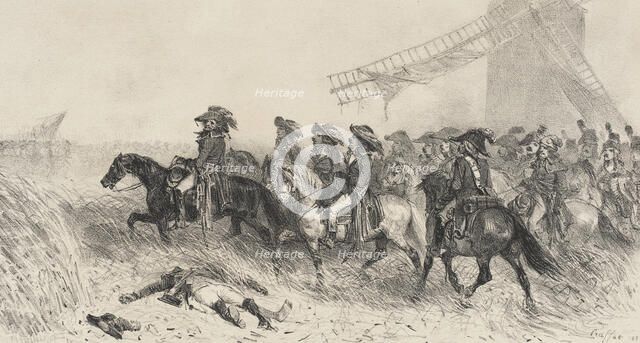 Etat-Major 1794, 1837. Creator: Auguste Raffet.