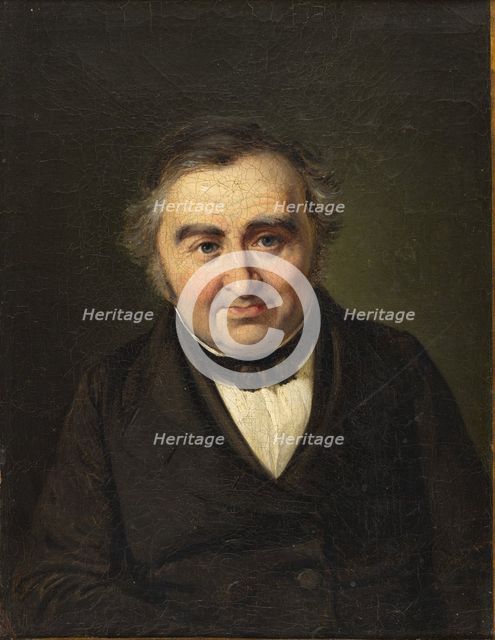 Etatsråd M.L. Nathanson, 1825-1873. Creator: Wilhelm Marstrand.