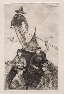 Etchings of Venice, 1881. Creator: Otto H. Bacher (American, 1856-1909)