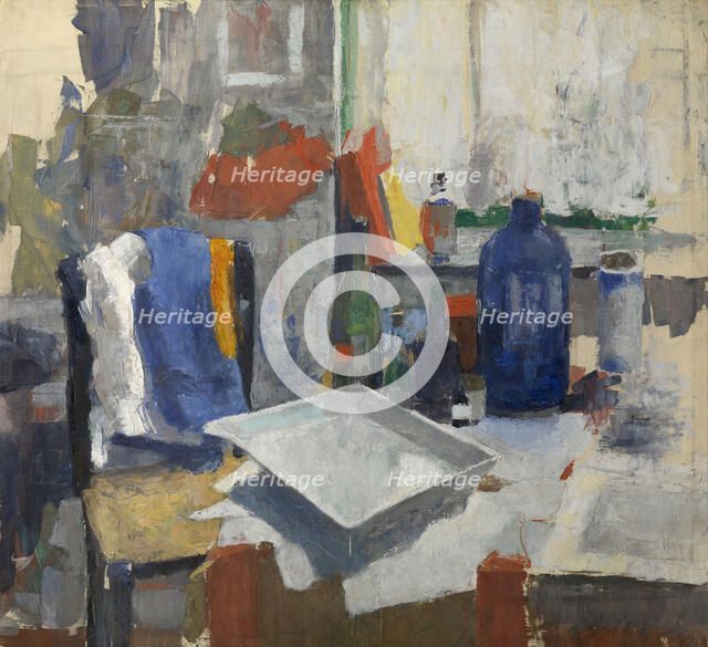 Etching Table, 1909. Creator: Rik Wouters.