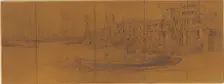 Etching plate: Thames Warehouses, 1859. Creator: James Abbott McNeill Whistler