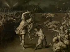 Eteocles and Polynices. Creator: Frans Francken II