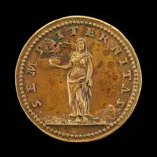 Eternity [obverse], 1541. Creator: Andrea Spinelli