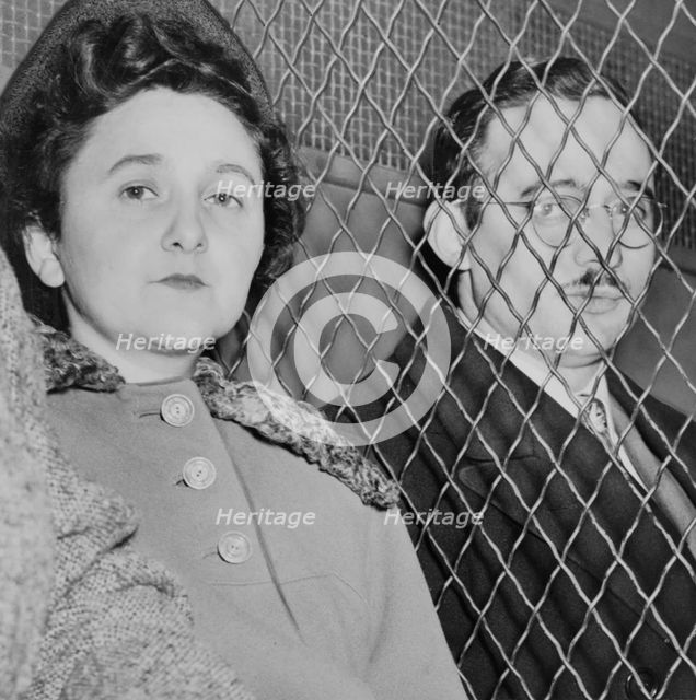 Ethel and Julius Rosenberg Artist: Anonymous  