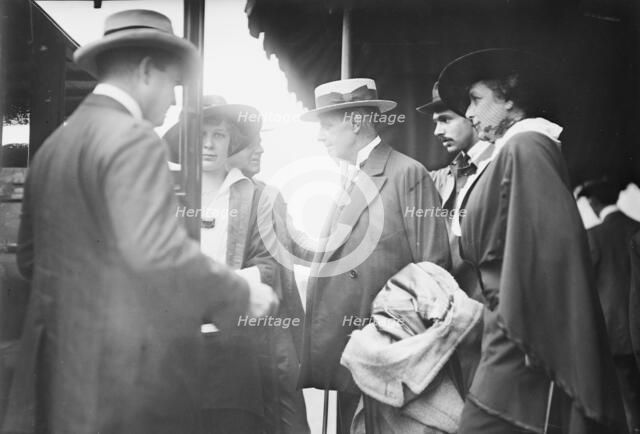 Ethel Harriman, Mrs. Borden Harriman, Borden Harriman, between c1910 and c1915. Creator: Bain News Service.