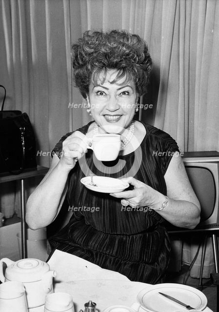 Ethel Merman (1908-1984), American actress, 1963. Creator: Unknown.