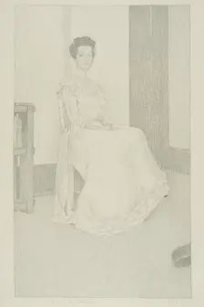 Ethel Randolph, 1903. Creator: Belle Silveira Gorski