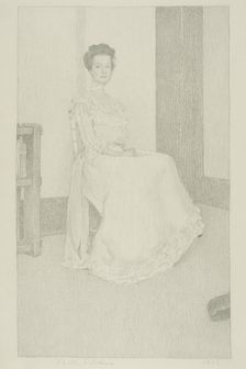 Ethel Randolph, 1903. Creator: Belle Silveira Gorski