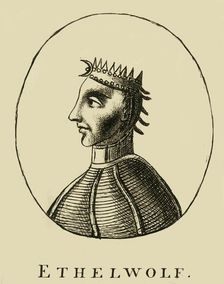 Ethelwolf 18th century. Creator: Unknown