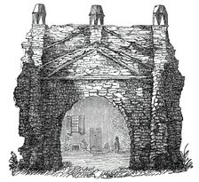 Ethelbert's Gate, Kent, 1844. Creator: Unknown