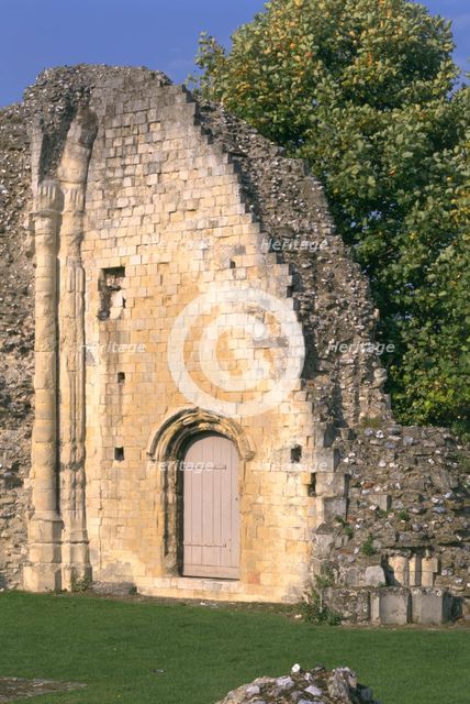 Ethelbert Tower, St Augustine's Abbey, Canterbury, Kent, 1996. Artist: J Bailey