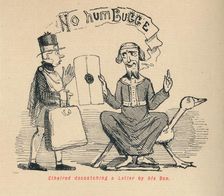 Ethelred despatching a Letter by his Son c1860, (c1860). Artist: John Leech