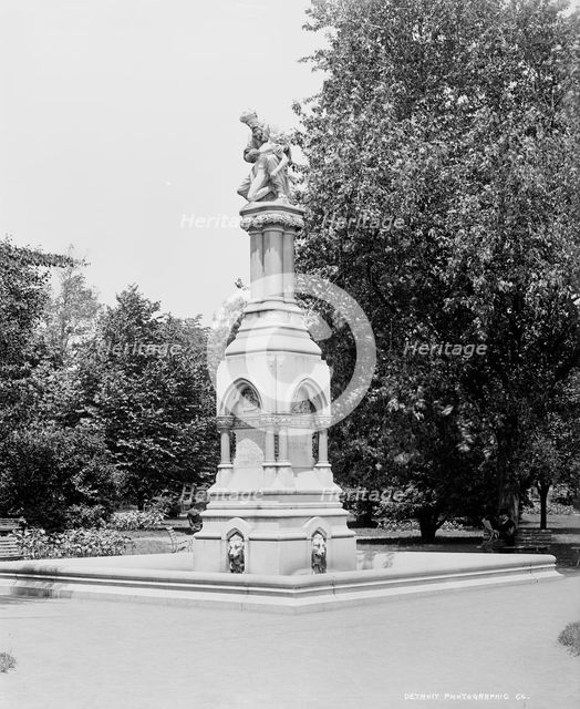 Ether Monument, Public Garden, Boston, between 1900 and 1906. Creator: Unknown.