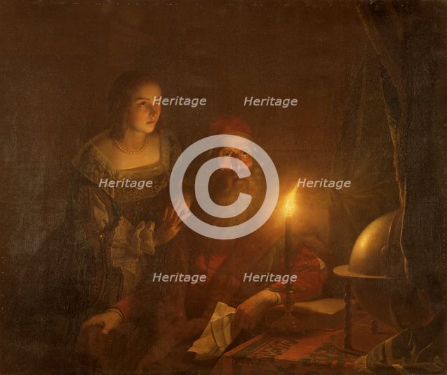 'Etienne van den Bergh falsely accused of treason', 1826-1870. Creator: Petrus van Schendel.