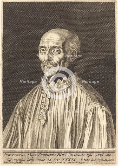 Etienne Binet. Creator: Michel Lasne.