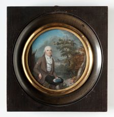 Étienne-Cyprien Renouard de Bussièrre de Roche (1736-1794), marquis, advisor to Louis XVI..., c.1790 Creator: Jeanne-Marie de Surigny