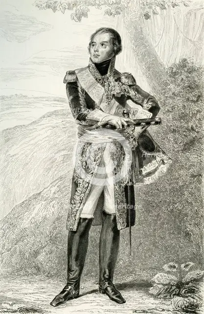 Étienne Jacques Joseph Alexandre MacDonald, 1804, (1839). Creator: Francois Pigeot.