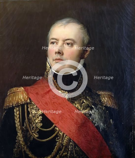 Étienne Jacques Joseph Alexandre MacDonald, 1st duke of Taranto (1765-1840). Artist: Gros, Antoine Jean, Baron (1771-1835)