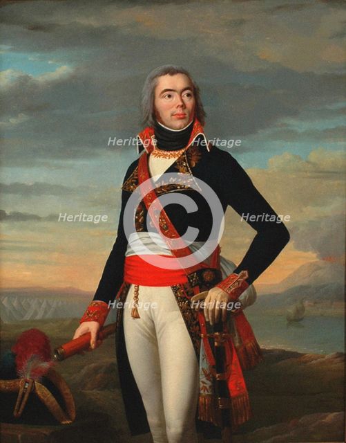 Étienne Jacques Joseph Alexandre MacDonald, Duc de Tarente (1765-1840), c. 1800.