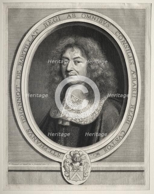 Etienne Jehannot de Bartillat, 1666. Creator: Robert Nanteuil (French, 1623-1678).
