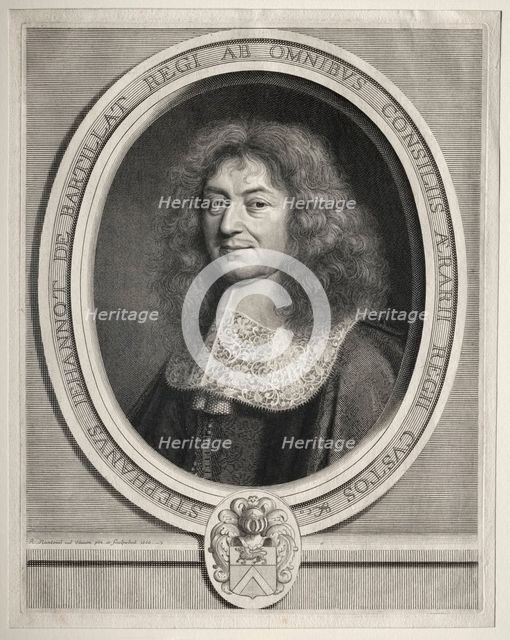 Etienne Jehannot de Bartillat, 1666. Creator: Robert Nanteuil (French, 1623-1678).