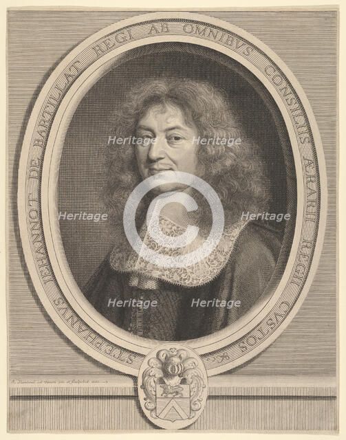 Étienne Jehannot de Bartillat, ca. 1666. Creator: Robert Nanteuil.