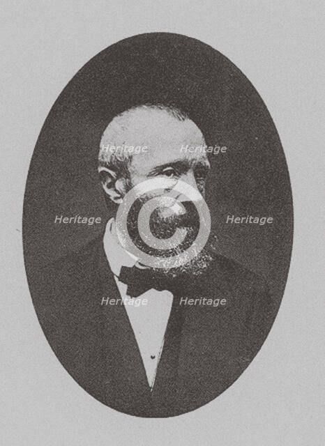 Etienne Joseph Théophile Thoré-Bürger (1807-1869), ca 1865. Artist: Nadar, Félix (1820-1910)