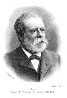 Etienne Jules Marey (1830-1903), pioneer of Cinematography, c1904