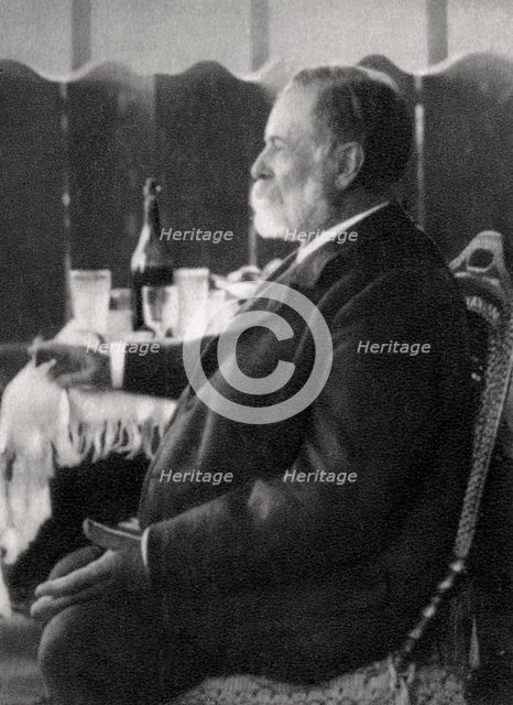 Etienne-Jules Marey, French physiologist and pioneer of cinematography, 1901. Artist: Unknown