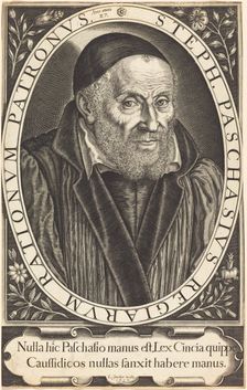 Etienne Pasquier, 1617. Creator: Leonard Gaultier