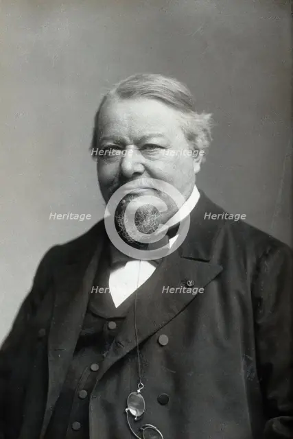 Étienne (Stéphane) Tarnier, late 19th century. Creator: Pierre Petit.