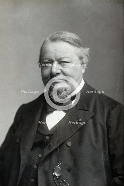 Étienne (Stéphane) Tarnier, late 19th century. Creator: Pierre Petit.