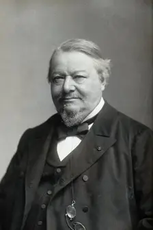 Étienne (Stéphane) Tarnier, late 19th century. Creator: Pierre Petit