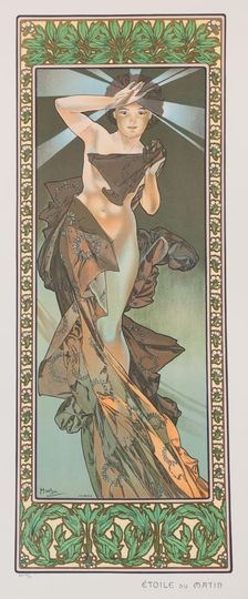 Étoile du Matin (The Morning Star), 1902. Creator: Mucha, Alfons Marie (1860-1939)
