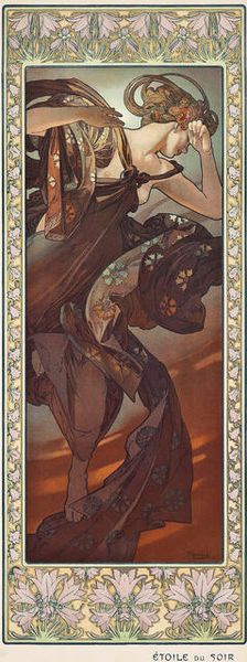 Étoile Du Soir (The Evening Star), 1902. Creator: Mucha, Alfons Marie (1860-1939)