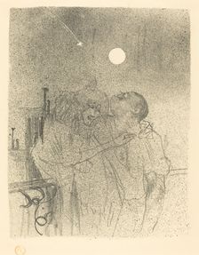 Etoiles filantes, 1895. Creator: Henri de Toulouse-Lautrec