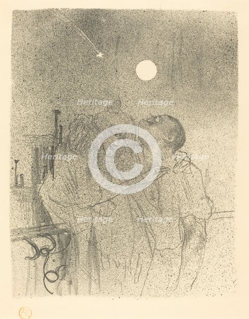 Etoiles filantes, 1895. Creator: Henri de Toulouse-Lautrec.