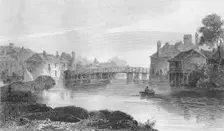 Eton Bridge 1809. Artist: William Bernard Cooke